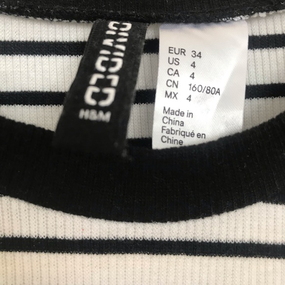 Stripes black & white dress - Picture 3 of 3